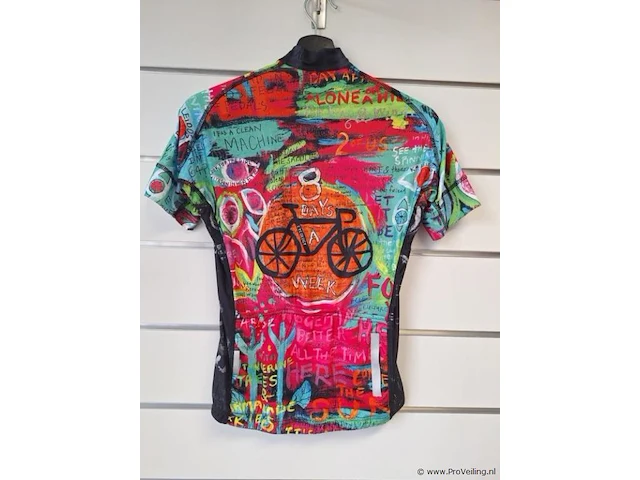 Cycology fietsshirt met print - model jers178 - maat m - afbeelding 2 van  4