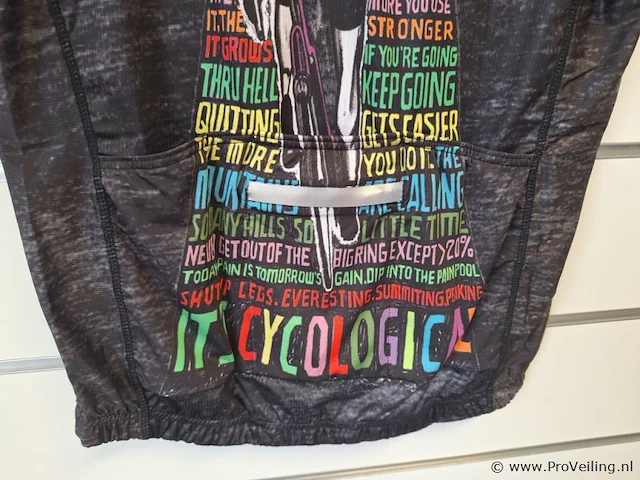 Cycology fietsshirt met print - model jers20 - maat m - afbeelding 3 van  4