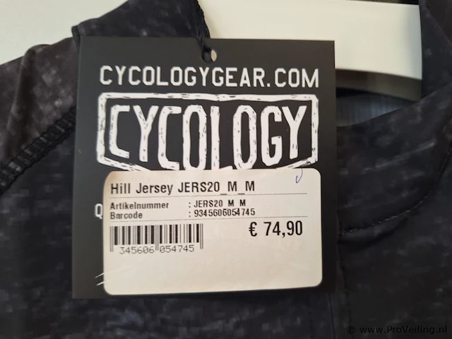 Cycology fietsshirt met print - model jers20 - maat m - afbeelding 4 van  4