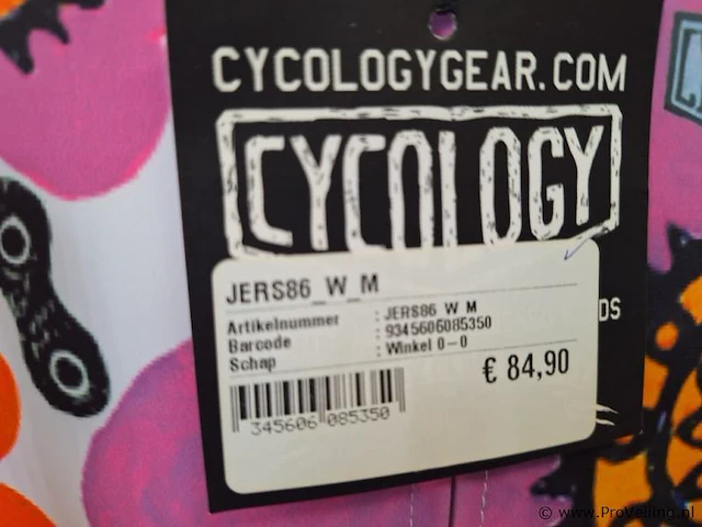 Cycology fietsshirt met print - model jers86 - maat m - afbeelding 4 van  4