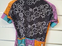 Cycology fietsshirt met print extra lucky chain ring - model jers161 - maat m - afbeelding 2 van  4