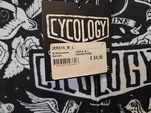 Cycology jers14 fietsshirt met print - maat l - afbeelding 4 van  4