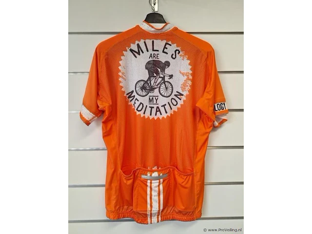 Cycology miles are my meditation jersey fietsshirt - maat 2xl - afbeelding 2 van  5