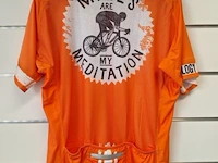 Cycology miles are my meditation jersey fietsshirt - maat 2xl - afbeelding 2 van  5