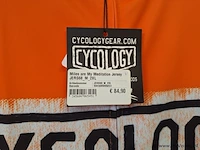 Cycology miles are my meditation jersey fietsshirt - maat 2xl - afbeelding 4 van  5