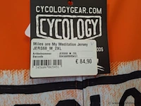 Cycology miles are my meditation jersey fietsshirt - maat 2xl - afbeelding 5 van  5