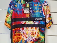 Cycolology fietsshirt met print - model jersrf202 - maat xl - afbeelding 1 van  4