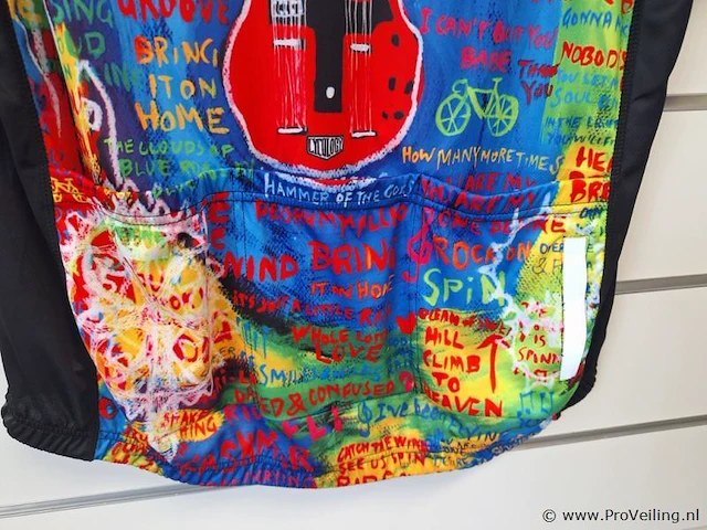 Cycolology fietsshirt met print - model jersrf202 - maat xl - afbeelding 3 van  4