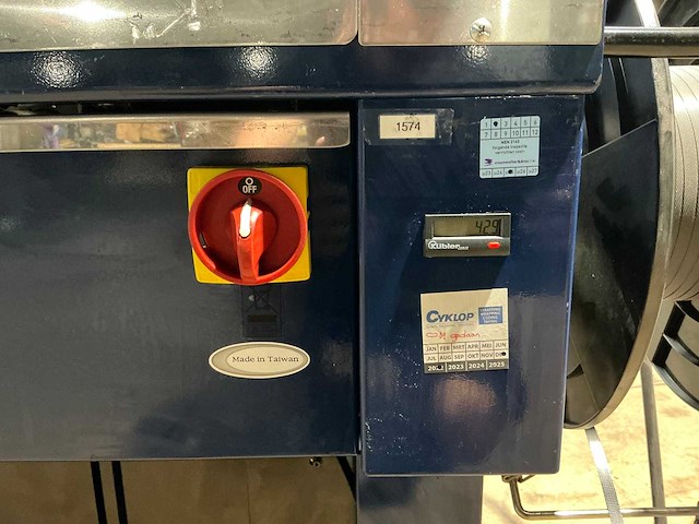 Cyklop - ci-70, 850x600 12mm - strapping reels - 2014 - afbeelding 8 van  10