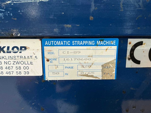 Cyklop - ci-89 - strapping reels - afbeelding 7 van  7