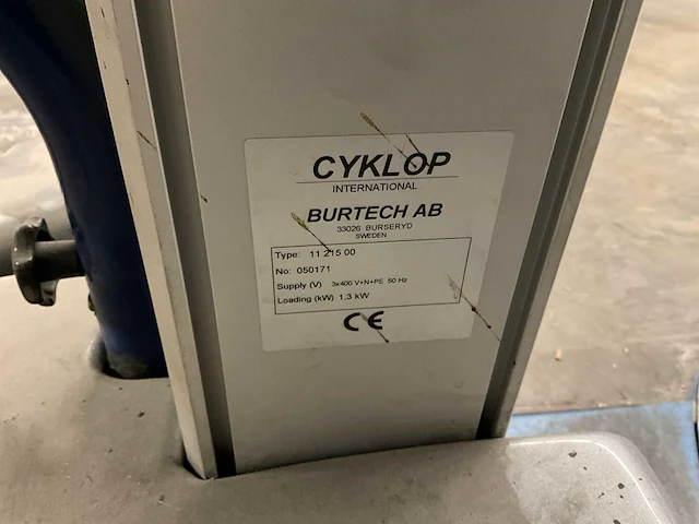 Cyklop 11 215 00 palletfoliewikkelaar - afbeelding 6 van  6