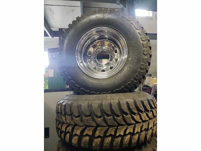 D-design - chroom 8-gaats - velg (4x) - afbeelding 1 van  6