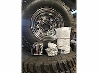 D-design - chroom 8-gaats - velg (4x) - afbeelding 2 van  6