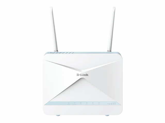D-link g416/e slimme router ax1500 eagle pro ai 4g+ lte cat 6 con download fino a 300 mbps wi-fi 6 ai/traffic optimizer gigabit-poort wpa3 ondersteuning wi-fi mesh - afbeelding 1 van  4