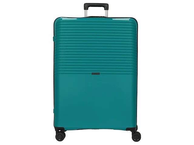 D & n travel line 4000 4-wielige trolley 76 cm petrolkleurig groen - afbeelding 1 van  4