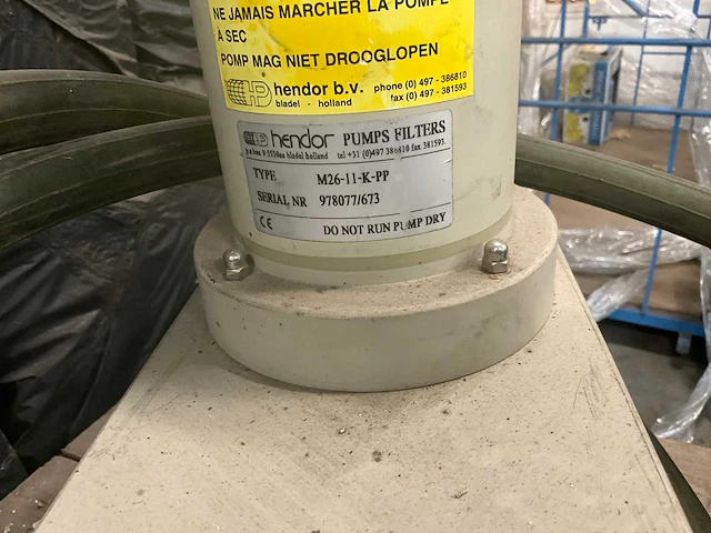 Dab/hendor waterpomp (2x) - afbeelding 5 van  5