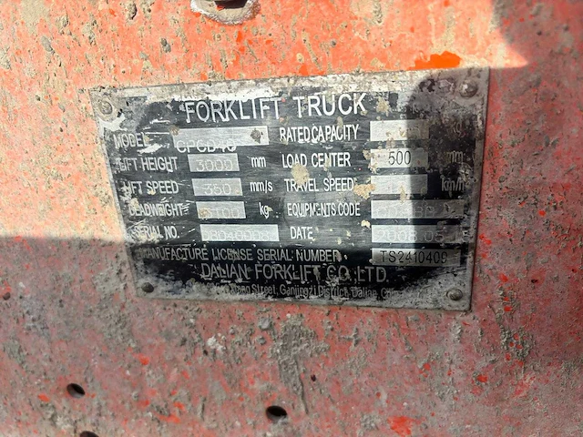 Dacha - cpcd10 - vorkheftruck - afbeelding 2 van  10