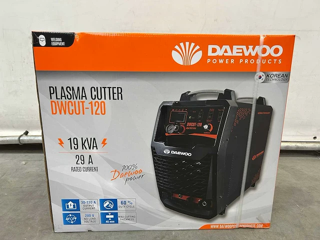 Daewoo - 2024 - dwcut120 - plasmasnijmachine - afbeelding 2 van  22