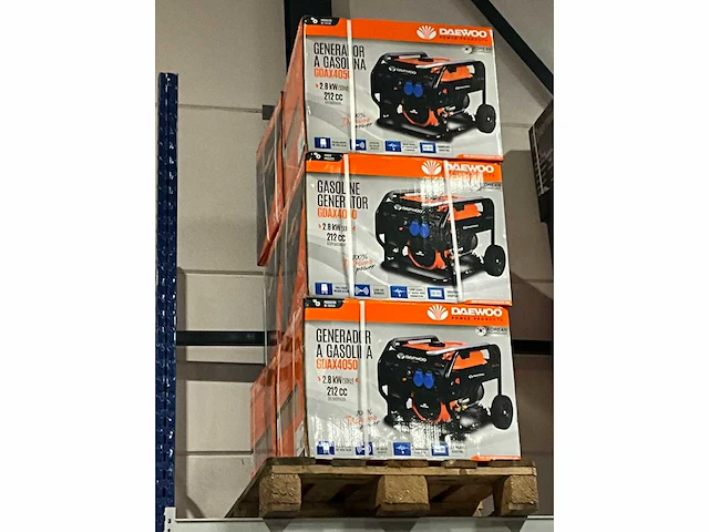 Daewoo - 2025 - 4x gdax 4050 - noodstroomaggregaat - afbeelding 7 van  14