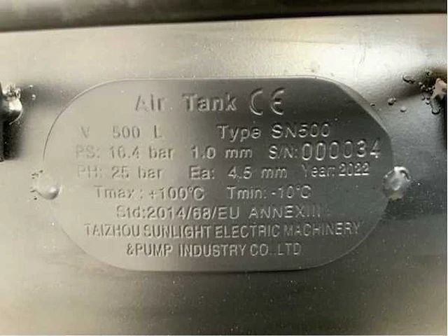 Daewoo - 2025 - daax 500l - luchtcompressor - afbeelding 11 van  24