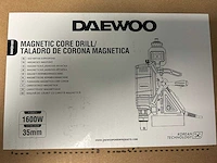 Daewoo - 2025 - damcd1600 - magnetische boormachine - afbeelding 11 van  11