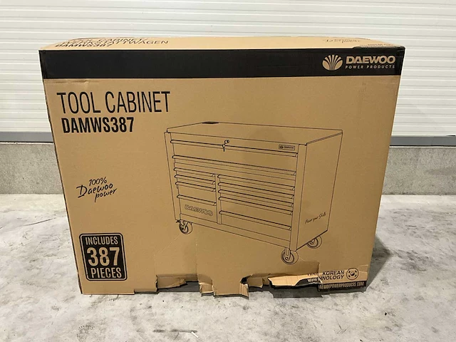 Daewoo - 2025 - damw387 - gereedschapswagen - afbeelding 17 van  24