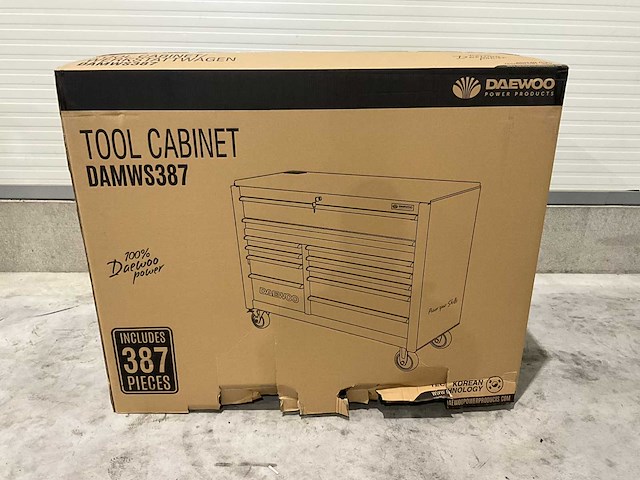 Daewoo - 2025 - damw387 - gereedschapswagen - afbeelding 25 van  26
