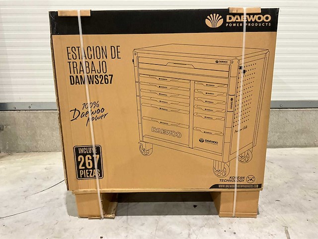 Daewoo - 2025 - damws67 - gereedschapswagen - afbeelding 23 van  23