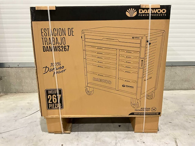 Daewoo - 2025 - damws67 - gereedschapswagen - afbeelding 16 van  23