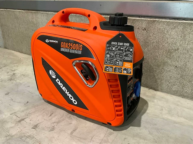 Daewoo - 2025 - gda 2500 is - noodstroomaggregaat - afbeelding 12 van  16