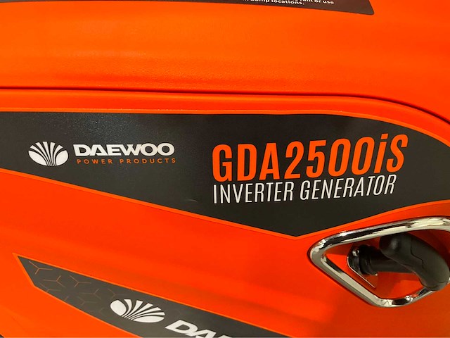 Daewoo - 2025 - gda 2500 is - noodstroomaggregaat - afbeelding 14 van  16