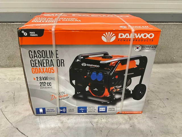 Daewoo - 2025 - gdax 4050 - noodstroomaggregaat - afbeelding 5 van  13