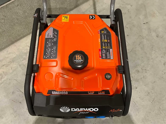 Daewoo - 2025 - gdax 4050 - noodstroomaggregaat - afbeelding 13 van  13