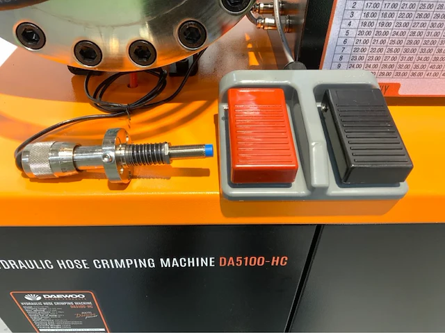 Daewoo - da5100-hc - hydraulische pers - afbeelding 10 van  16