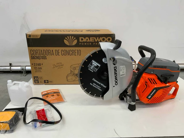 Daewoo - dacnq740s - betonzaag - 2025 - afbeelding 13 van  18