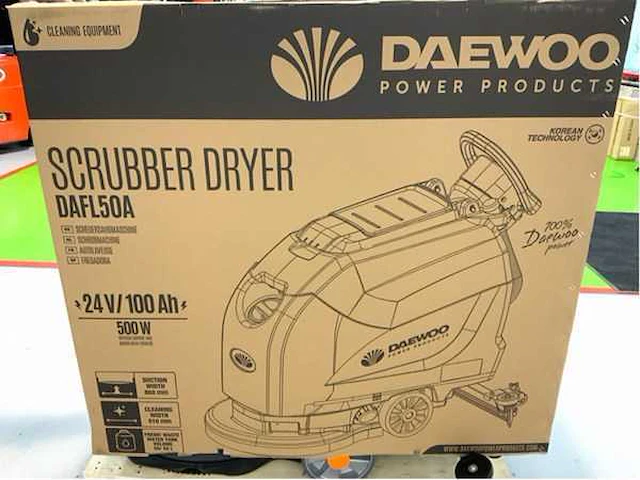 Daewoo - dafl50a - zelfrijdende veegmachine - afbeelding 18 van  25