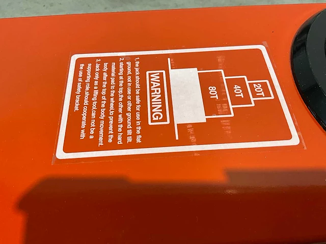 Daewoo - dahj 80t pneumatisch hydraulische krik 80t - afbeelding 5 van  15