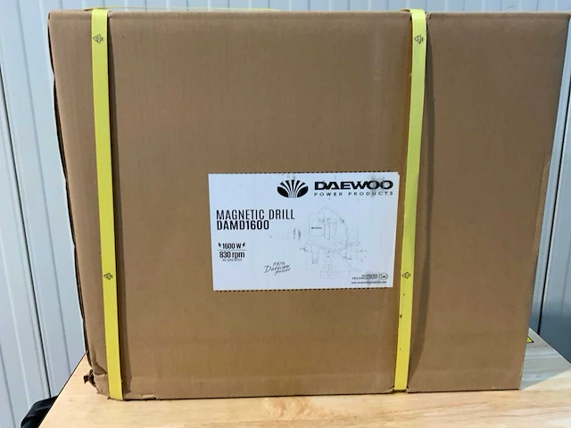 Daewoo - damd1600 - magneet boormachine in koffer - afbeelding 17 van  24