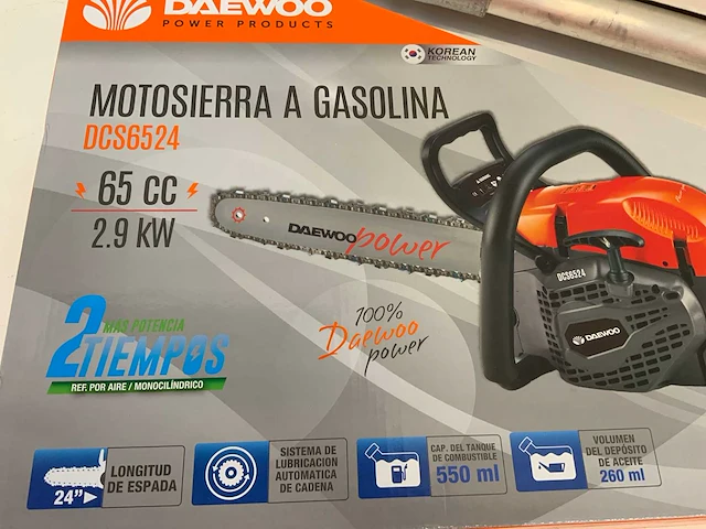 Daewoo - damtx520 - kettingzagen (20x) - afbeelding 4 van  14
