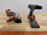 Daewoo - damw387 - gereedschapswagen + 4 in 1 accugereedschap - afbeelding 8 van  19