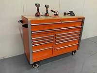 Daewoo - damw387 - gereedschapswagen + 4 in 1 accugereedschap