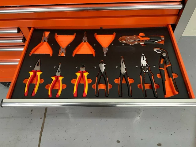Daewoo - damw387 - gereedschapswagen + 4 in 1 accugereedschap - afbeelding 16 van  19
