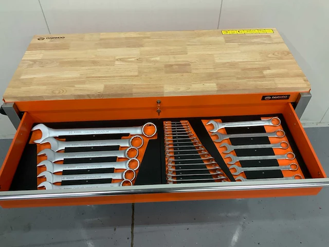 Daewoo - damw387 - gereedschapswagen + 4 in 1 accugereedschap - afbeelding 16 van  19