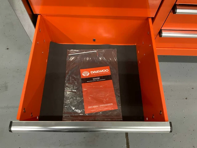 Daewoo - damw387 - gereedschapswagen + 4 in 1 accugereedschap - afbeelding 2 van  19
