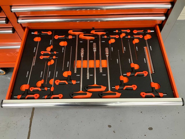 Daewoo - damw387 - gereedschapswagen + 4 in 1 accugereedschap - afbeelding 4 van  19