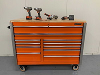 Daewoo - damw387 - gereedschapswagen + 4 in 1 accugereedschap - afbeelding 12 van  19