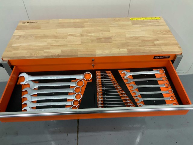 Daewoo - damw387 - gereedschapswagen + 4 in 1 accugereedschap - afbeelding 16 van  19