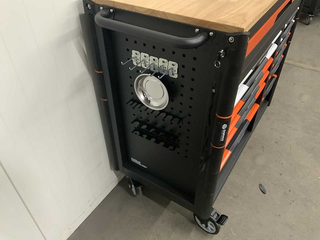 Daewoo - damws267 - gereedschapswagen gevuld + accu gereedschapsset 4 in 1 - afbeelding 4 van  16