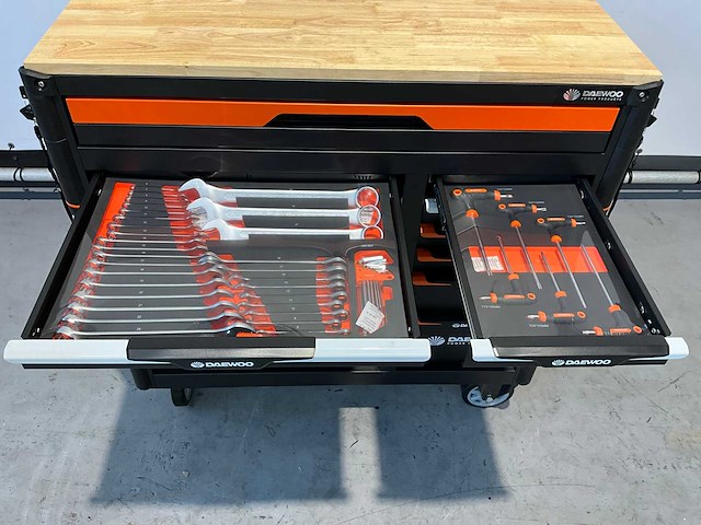 Daewoo - damws267 13 laden 267 delig gereedschap - gereedschapswagen - afbeelding 6 van  21