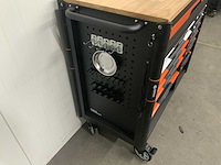 Daewoo - damws267 gereedschapswagen 13 laden, 267pcs, + 4 in 1 set accu gereedschap - afbeelding 4 van  16